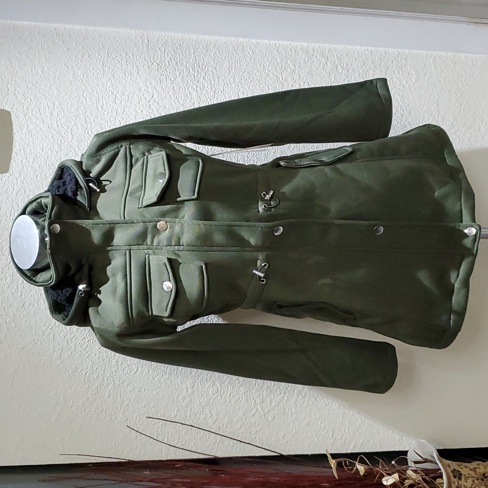 Big chill coat (olive) small